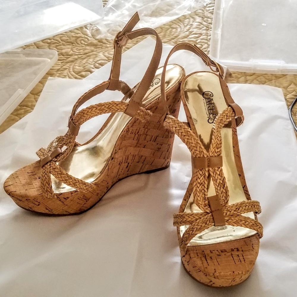 Carlos by Carlos Santana Womens Platform Sandals